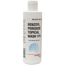 Burelpharma Benzoyl peroxide topical wash 10%