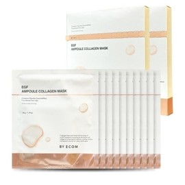 Home Shopping Byaecom EGF Ampoule Collagen Gel Mask Pack 2 Boxes (34g / 홈쇼핑 바이애콤 EGF 앰플 콜라겐 겔 마스크팩 2박스 (34gX10매)