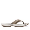 Clarks Clarks Women's Breeze Sea Flip-Flop, Taupe, 6