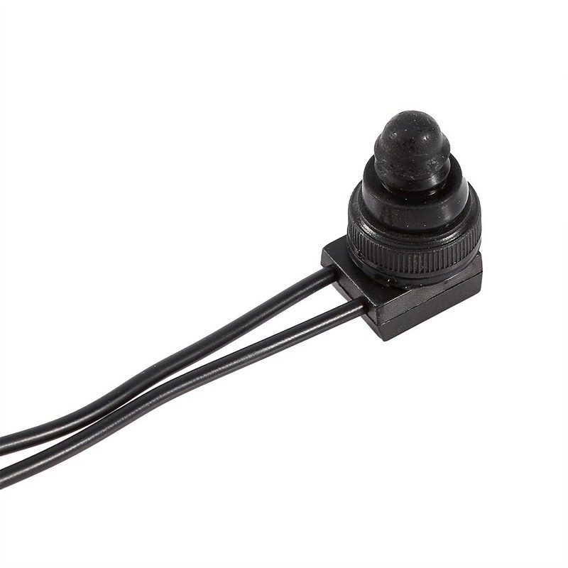 Elerose 12 V Waterproof Push Button On/Off Switch with 4