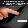 Taoluwin Premium PU Leather Car Tissue Holder - Hanging Tissue