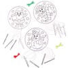 Baker Ross FX378 Christmas Suncatcher Windchimes - Pack of 3,