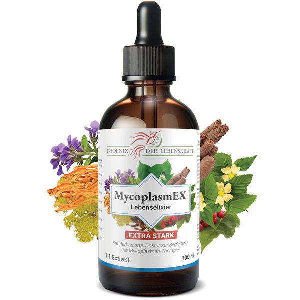 Phoenix der Lebenskraft MycoplasmEx Life Elixir - Highly Concentrated Herbal