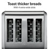Hamilton Beach 4 Slice Toaster with Extra Wide Slots for