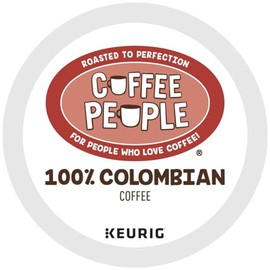 Coffee People Morning Blend, Keurig Single-Serve K-Cup Pods, Light Roast, 72 Count (24 Count, Colombian)