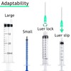 100 Pcs 21Ga 1 Inch/25mm Lab Dispensing Needle Luer Lock,
