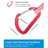 OCEANBROAD Kayak Paddle Leash with D-Ring Stretchable Bungee Strap Lanyard