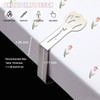 CUNGLIN Tablecloth Clips for Outdoor Tables, Tulip Shape Picnic Table