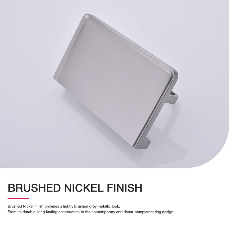 Toilet Paper Holder with Phone Shelf Solid Metal Bathroom Wall
