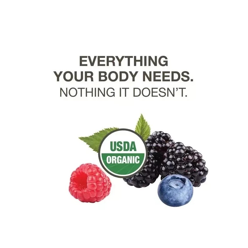 Terra Kai Organics Juce SUPER FRUIT & VEGGIE BLEND Drink.