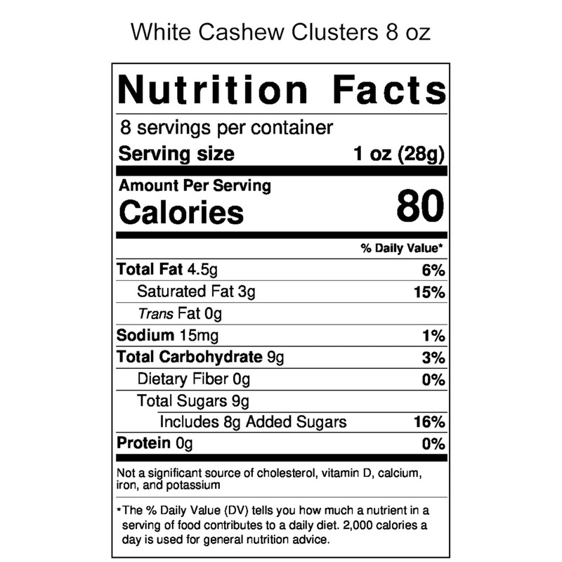 Amish Home Made Candies - Three 8 oz. Bags (White