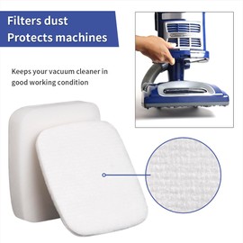 Benfosh Replacement Foam Filter Compatible with Shark NV602UKT Filters,for Shark Vacuum Filters NV702UKT NV702UK,NZ690UK,NZ690UKT,2 Filters Foam & 2 Felt Filters