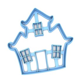 Sweet Prints Inc Haunted House Cookie Cutter - Dishwasher Safe (5")