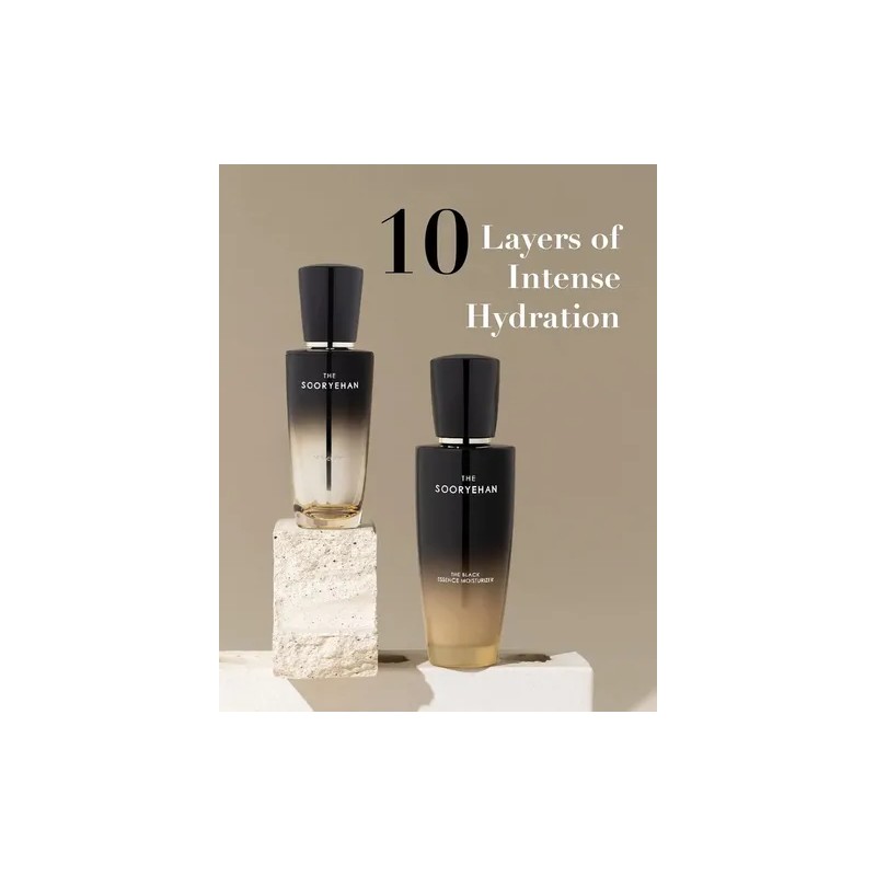 Sooryehan The Black Skincare Set (160 Ml 5.41 Fl Oz)