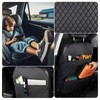 TAIKOO Seat Back Protector + Large Capacity Pocket Storage Organizer,Preventing