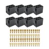 8 Set Rocker Switch Plug Socket with 6.3mm Female Spade