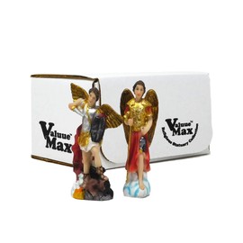 ValuueMax 7 Archangels Statue Set 3 Inch Tall Finely Detail Resin Figurine #VM-74796