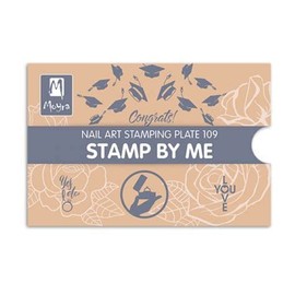 Moyra Nail Stamping Plate 109 'Stamp by ME'