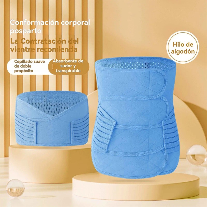Faja Postparto Cinturón Cintura/pelvis Cesárea 2 En 1