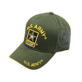 JM WARRIORS U.S. Army Cotton Cap (Olive Green)