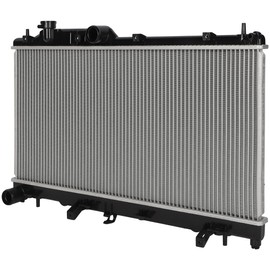 AZHZ 13091 Radiator and 3689 Condenser Aluminum Core Cooling Radiator for Subaru Impreza 2008-2015