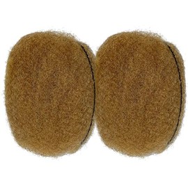 Set of 2 Colorful African Loops for Horror Castles and Repair Existing Stains of 8" (Blonde with Honey #27)