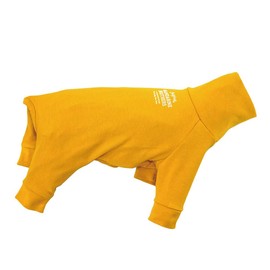 MANDARINE BROTHERS Mandarin Brothers SKIN TIGHT SUIT Skin Tight Suit Dog Inner Wear (L, MUSTARD)