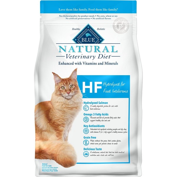 Blue Buffalo HF Hydrolyzed for Food Intolerance Grain-Free Dry Cat