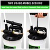 SWANLAKE 7 Liter Pneumatic/Manual Fluid Extractor Pump, Oil Changer Vacuum