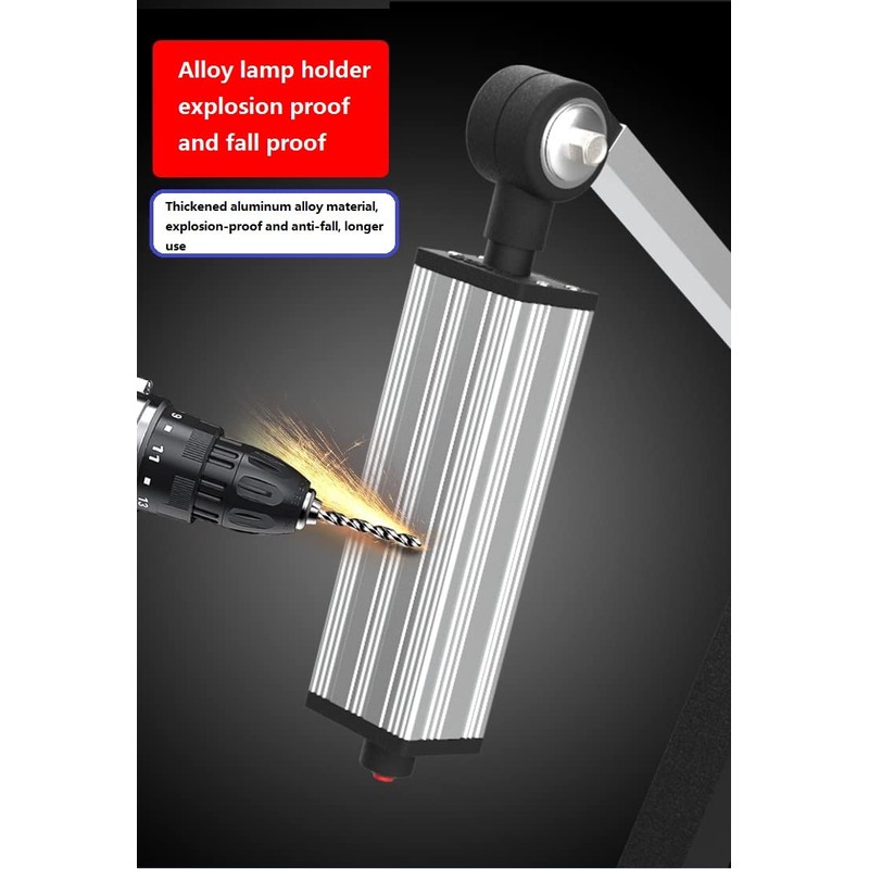 CMMUNGYONE Lathe Lighting Waterproof Lights Aluminum Alloy Long Arm Explosion-Proof