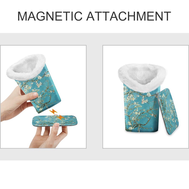 FINTIE Plush Lined Eyeglasses Holder, Glasses Stand Case, Anti-scratch Glasses