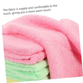 Beavorty Microfiber Cleaning Cloths 12 Pack Kitchen Towels Durable Absorbent Fiber Rags Dish Table Duster Towels