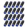 PATIKIL 20pcs 6mm Push To Connect Fitting Plastic Airline Hose