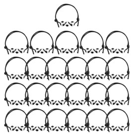 EHDWXVZM Pack of 24 Football Bracelets, Ball Sports Bracelets, Woven Football Bracelets, Adjustable Sports Bracelets, Children's Bracelets, Friendship Bracelets, Cable, No