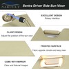 Right Passenger Side Sun Visor Beige Compatible with 2016-2022 Honda