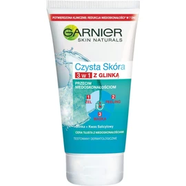 Garnier CZYSTA SK & # X102 Christmas Card; LRA & # X139; Zelo 3 W1 Do Twarzy 150 ml