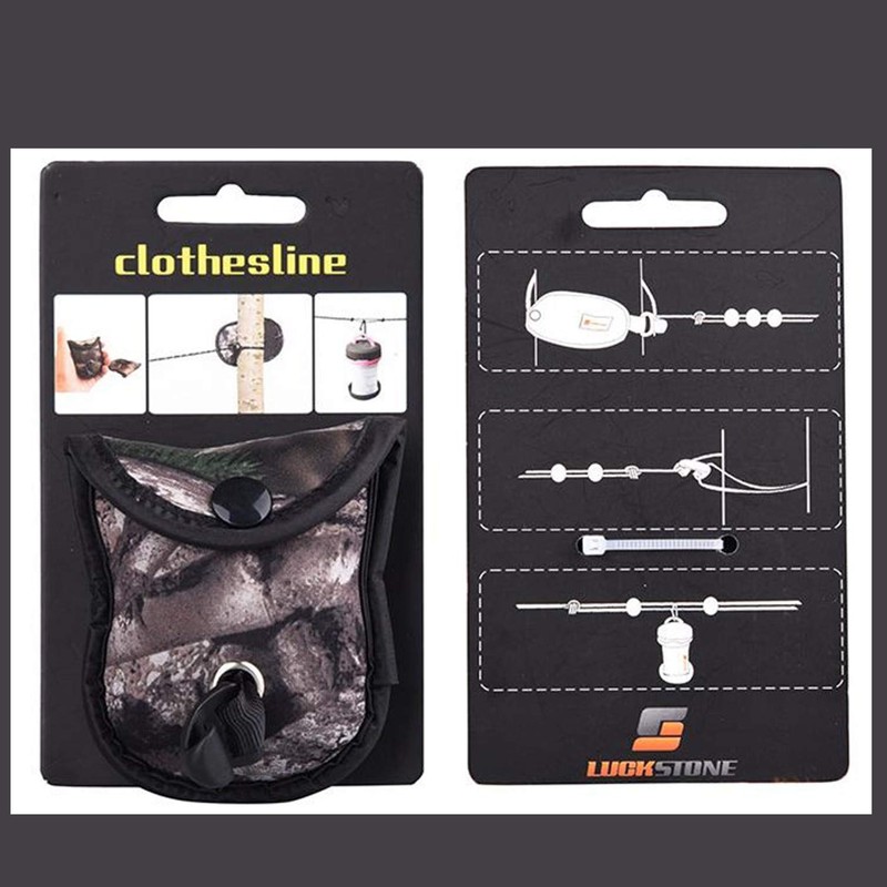 dilib Clothesline Clothesline Foldable, Windproof, Stretchable, Portable, Convenient for Travel,