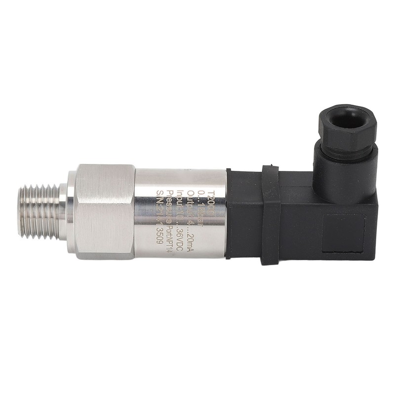 Pressure Transmitter Transducer Sensor 4‑20MA Output NPT1/4 for Air Water
