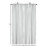 Lunarable Flecha Cortina de Microfibra, Motivos, Window Treatments 2 Panel