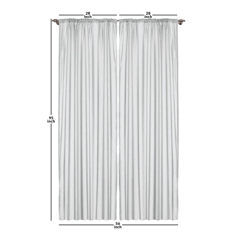 Lunarable Flecha Cortina de Microfibra, Motivos, Window Treatments 2 Panel