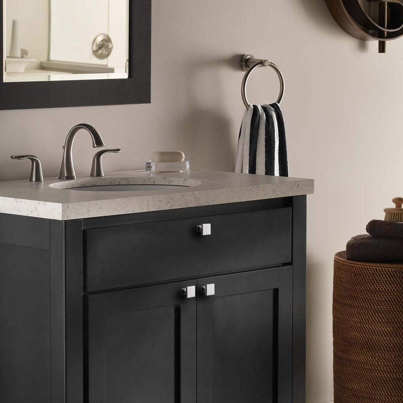 homdiy 10 Pack Cabinet Knobs Brushed Nickel Drawer Knobs -