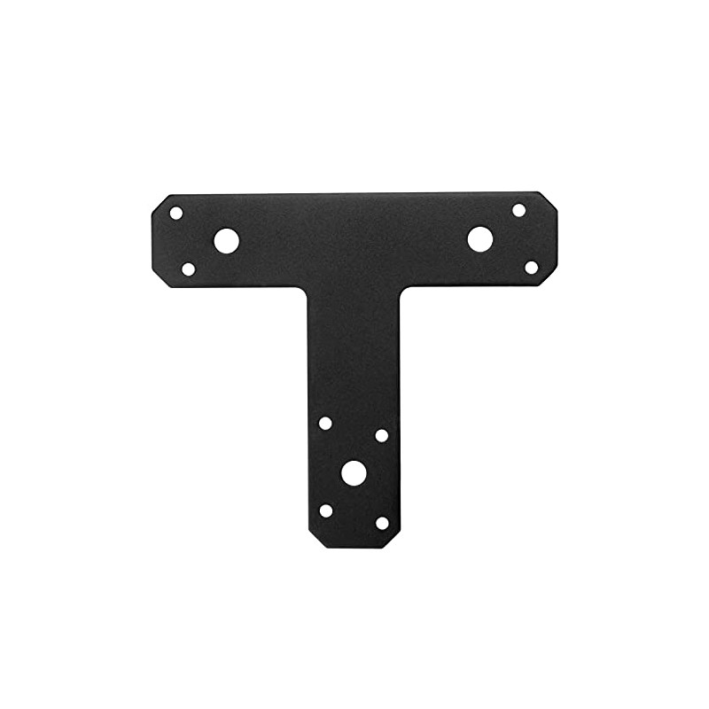 heneng 6 Pcs T Shaped Mending Plates, 6-1/2" x 1-1/2",