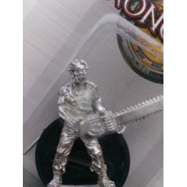 Zombie Boss with Chainsaw Chronoscope Miniature Figures by Reaper Miniatures