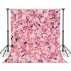 WOLADA Spring Flower Photography Backdrop Mothers Day Flower Backdrop 8x8FT