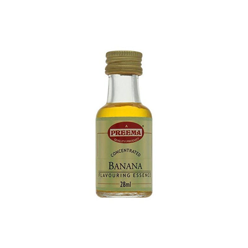 Preema Banana Flavouring Essence 3X28ml Small Size Premium Quality