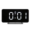 Digital Mirror Alarm Clock 5V Double Alarm Snooze Function LED