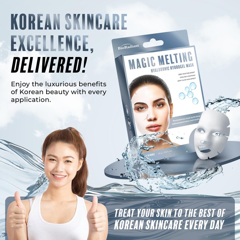 Bio Radiant Magic Melting Overnight Face Mask - Hyaluronic Acid