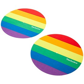 Magma Technics Slipmat Pride 60679 Multicolor Plastic DJ Slipmat