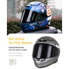 Soman RF-1400 RF 1400 Visors Shield Replacement, CWR-F2 Visor Face