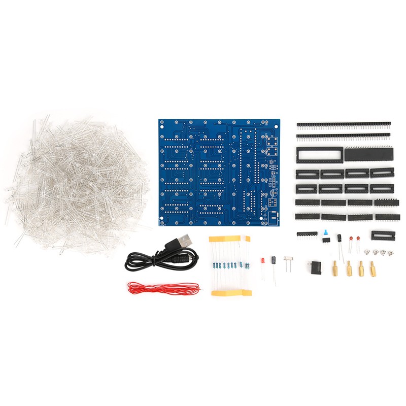 3D LED Light Squared Kit 8 x 8 x 8